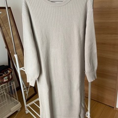 【GU】ニットのワンピース