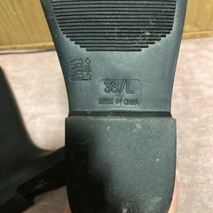 ブーツ　レインブーツ　Lサイズの画像