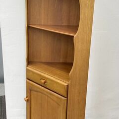 【レガストック川崎本店】karimoku カリモク コーナーキャビネット 飾り棚 カントリー調