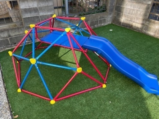 ジャングルジム 大型遊具 滑り台