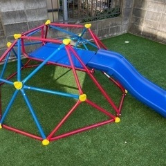ジャングルジム 大型遊具 滑り台