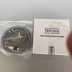 🆕 【新品】TRIPOWIN イヤホン 銀メッキケーブル 2.5...