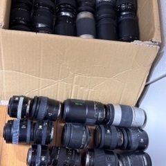 📷カメラレンズ大量 一眼レフ 有名メーカー 35個以上 全てまと...