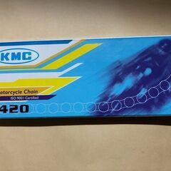 新品　バイク用　ドライブチェーン　420-110L KMC スー...