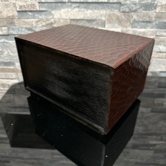 【昭和レトロ】２段引き出し収納小物入れの画像