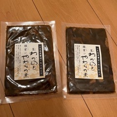 茎わかめと椎茸のやわらか煮