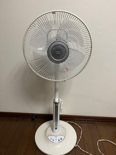 【処分しました】東芝扇風機(リモコン付き) F-LM55X