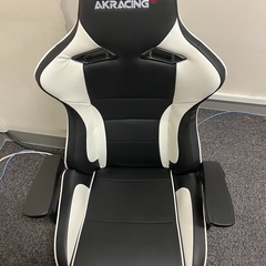 【極美品: 完装品】AKRacing Pro-X V2 ホワイトの画像