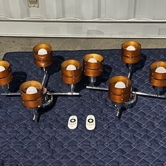 おしゃれ照明器具　ダウンライト照明 2つセット リモコン付き