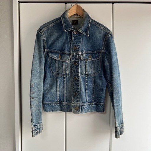 lee 101Jデニムジャケット36 BOROボロ