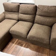 ジャンク品　3人がけ　ソファ