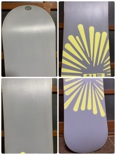 スノーボード ビンディング付き ワックス済み BURTON ZUMA