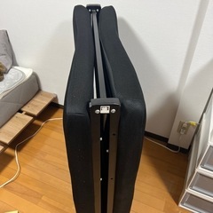 【譲ります】折りたたみ式シングルベットの画像