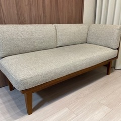 unico】2.5人掛けソファ(ヴィンテージスタイル) -幅1425