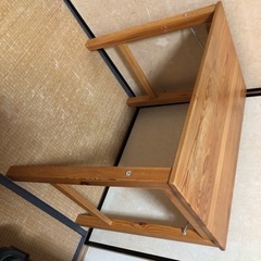 無印　折りたたみ式テーブル　決まりました。
