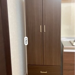 【値下げ中】洋服収納　引き出し二段付き