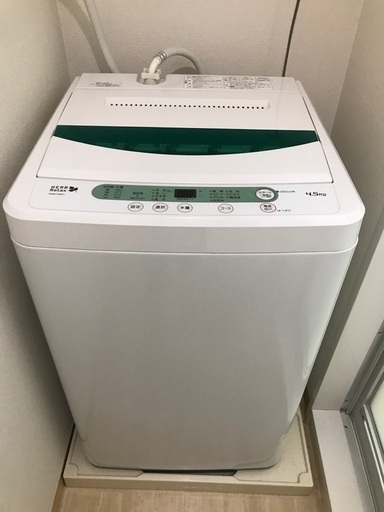 洗濯機4.5kg 2019年製