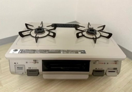 ［まだ取引可能です］リンナイ ガステーブル 　ガスコンロ　KGM64BE2R グリル未使用