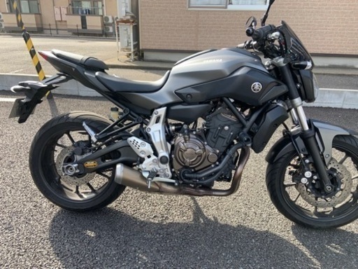 YAMAHA MT-07車検R6.5月 走行18,946km 分離型ETC付