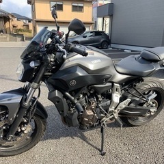 YAMAHA MT-07車検R6.5月 走行18,946km 分離型ETC付の画像