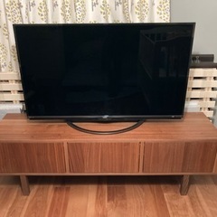 液晶テレビ50型とテレビ台セット