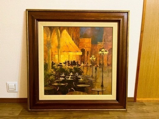 イタリア直輸入⭐︎絵画アンティーク仕上げ