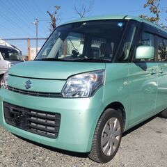 26y　スペーシア　Ｘ　禁煙車　プッシュスタート　ナビ　フルセグ...