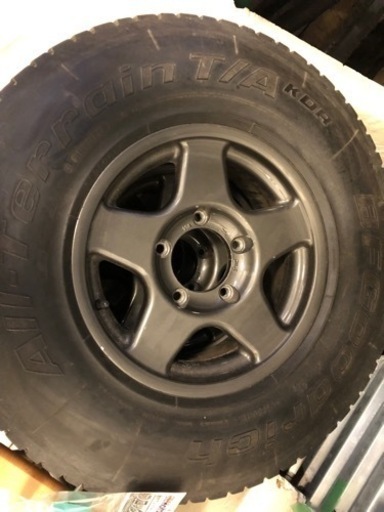 ランクル76  ナロー　ブラＶ　5穴　pcd150