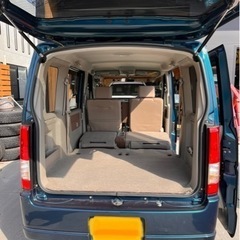 3月登録限定価格！車検2年付！室内かなり綺麗です！エブリィワゴン　マニュアル　切り替え四駆の画像