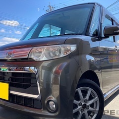 月々9千円〜分割可❗️車検付き！【名義変更代込み】広い車内！大人気‼️ダイハツ タントカスタム X☆SDナビ付き☆TV視聴可☆ETC付き☆便利なパワースライドドア☆ドライブレコーダー付き☆そのまま乗って帰れます！の画像