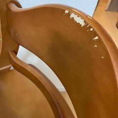 ベビーチェア　0円　使用感ありの画像