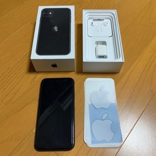 Apple iPhone11 ブラック 本体 ◇SIMロック解除済み◇送料無料 iPhone11 (ブラック 64GB) SIMロック解除済み iphone11 64GB ブラック