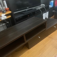 ★3/18までに取引確定できる方‼【IKEA】テレビ台/テレビボード/伸縮/スライドの画像