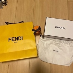 ハイブランド　紙袋　箱　シャネル　フェンディ　エルメス
