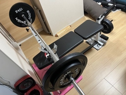 ベンチプレスセット（バー合わせて80kg）