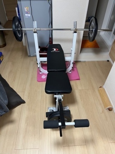 ベンチプレスセット（バー合わせて80kg）