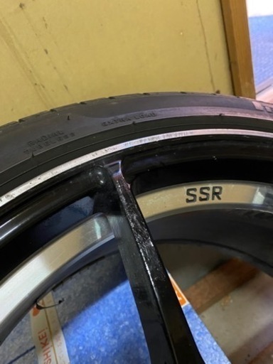 19インチ　pcd100 5h SSR gtx02
