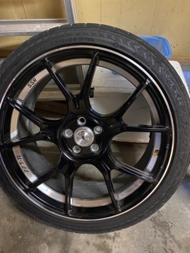 19インチ　pcd100 5h SSR gtx02