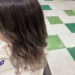 グラデーションカラーモデル募集🌈白髪染めからのグラデーションも可...
