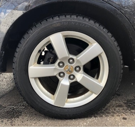 スタッドレスタイヤ 225/55r18  4本 ホイール付き