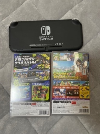Nintendo Switch lite グレー ソフトセット 本日限定