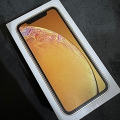 iPhone XR 128G イエロー（SIMフリー/最終価格）の画像