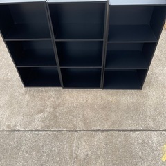 黒カラーボックス