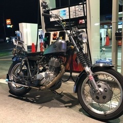 SR400 2%er製パーツ使用　B級チョッパー