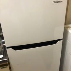 【3月末に取りに来てくださる方】Hisense ２ドア冷蔵庫の画像