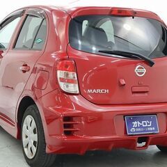 自己破産・任意整理…過去ならOK👌✨エアロやシートにもこだわりを🚗【日産　マーチ　１２Ｇ】の画像
