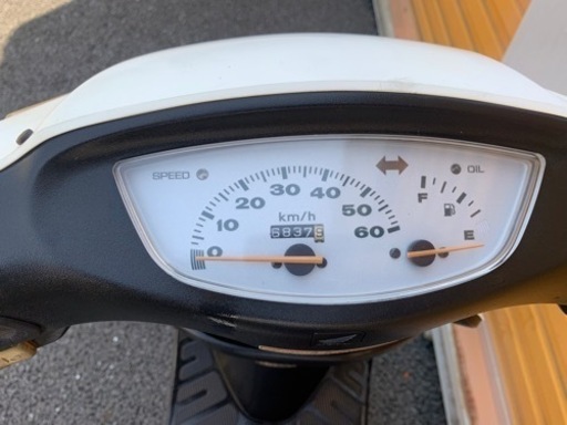 ☆倉庫整理のため5千円値下げしました☆  ライブディオ（AF34）乗れればいい！部品取り！ベース車！軽整備済！