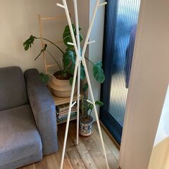 【IKEA】EKRAR/エクラール 帽子＆コート スタンド ホワイト