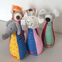 Sigikid アニマルボウリング ぬいぐるみ おもちゃ ボーネルンド ベビー用品 キッズ用品 シギキッド ☆ 札幌市 北区 屯田 の画像