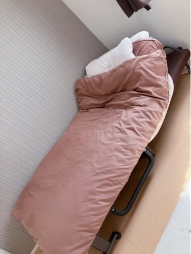 2000円割引中【7点セット】シングルベッド 角度変更可能